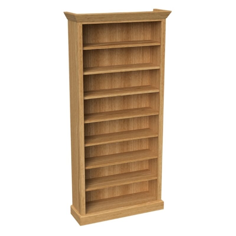 Perspective of Melrose custom bookshelves adelaide furniture manufacturer