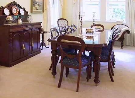 Classic dining table Adelaide - dining chairs - sideboard