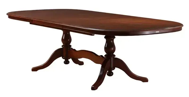 Vaucluse pedestal dining table Adelaide -mahogany