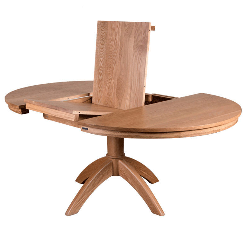 Beltana round Extension dining table - extension mechanism