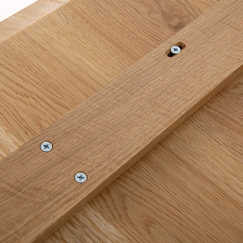 Dan Extension Table American Oak bottom view detail