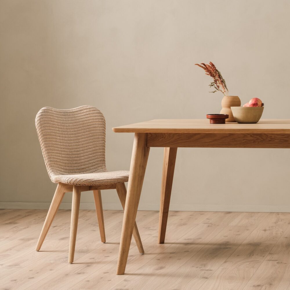 Erik wooden dining table Adelaide - Vincent Sheppard Lily dining chairs Adelaide