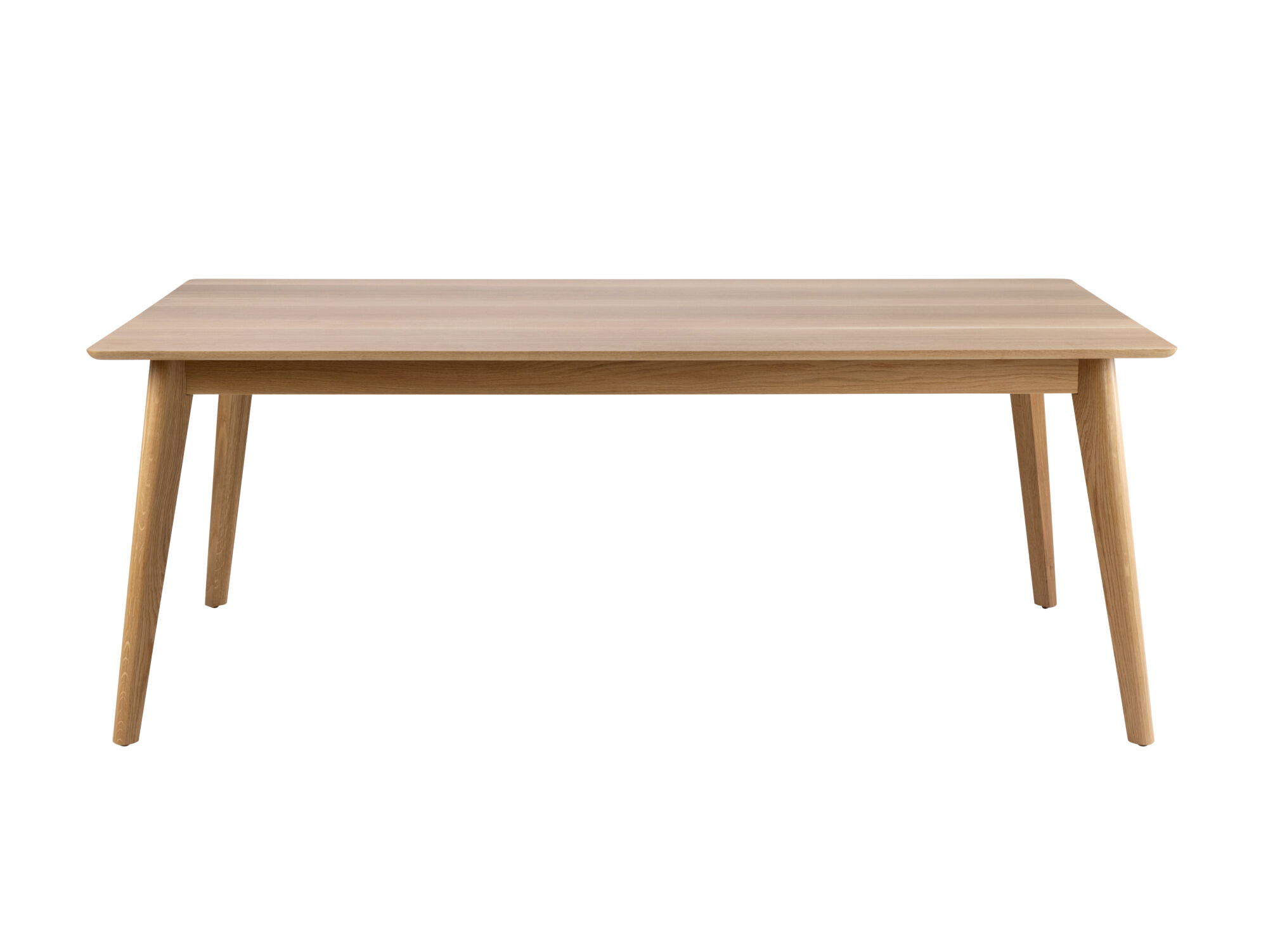 Eric Dining Table Adelaide - wooden dining tables 2200 x 1000mm - American Oak