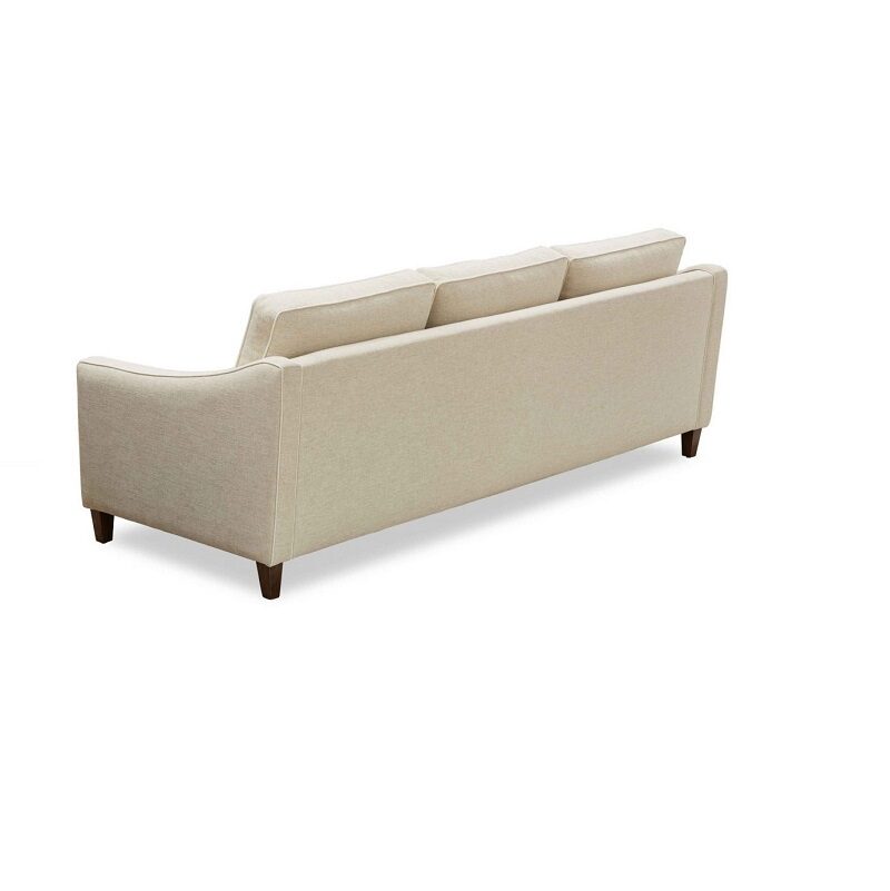 Windsor 3 seater sofas adelaide - white fabric couches - backrest